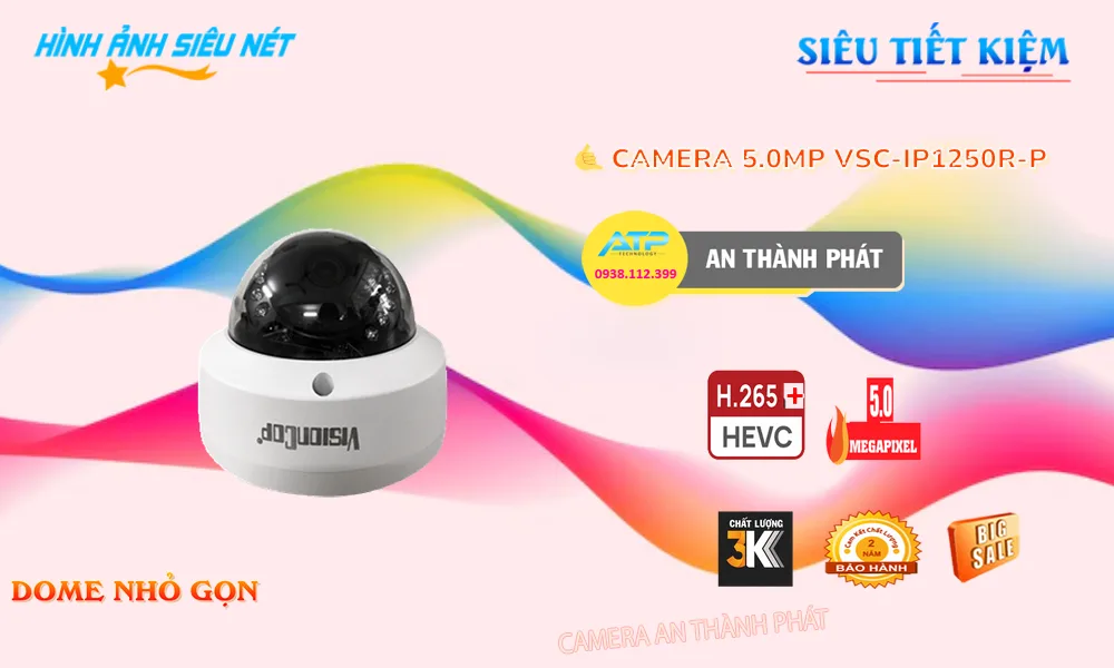 Camera Visioncop VSC-IP1250R-P
