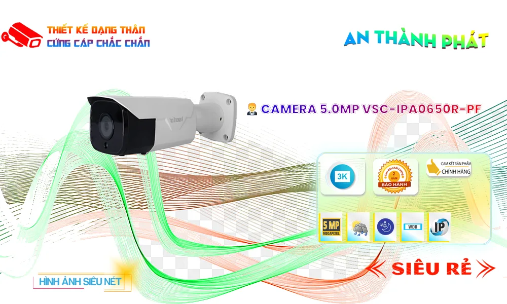 Camera Visioncop  VSC-IPA0650R-PF