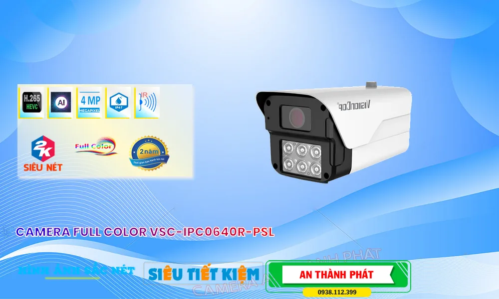 Camera Visioncop VSC-IPC0640R-PSL