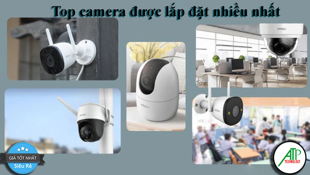 các camera được sử dụng nhiều nhất