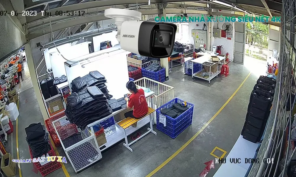 chất lượng hình ảnh lắp camera giám sát nhà xưởng