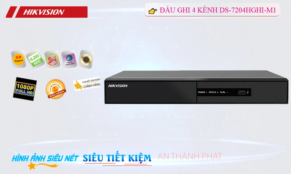  Đầu Thu hình dùng bộ Bộ 4 Camera Vắn Phòng Giá Rẻ