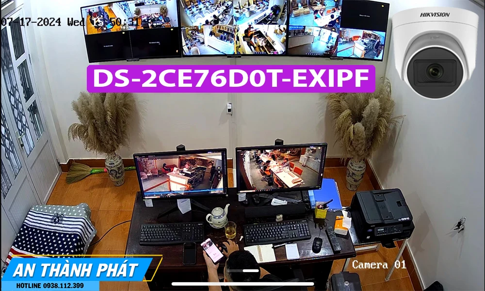  Camera quan sát Dùng Bộ Bộ 4 Camera Vắn Phòng Giá Rẻ