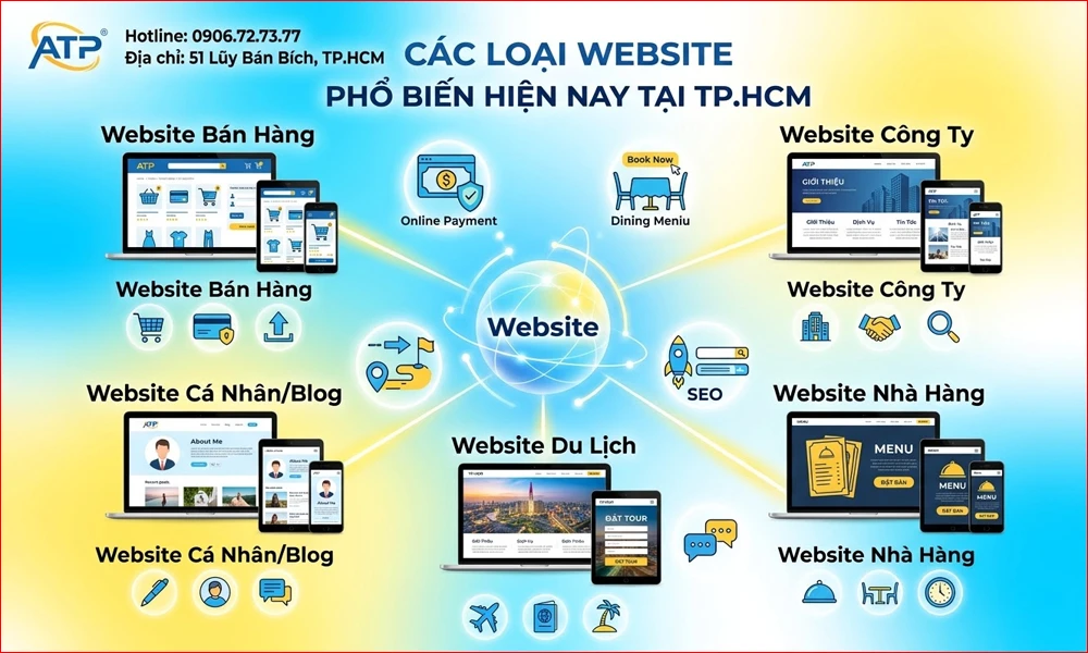 những mấu thiết kế website thông dụng hiện nay 
