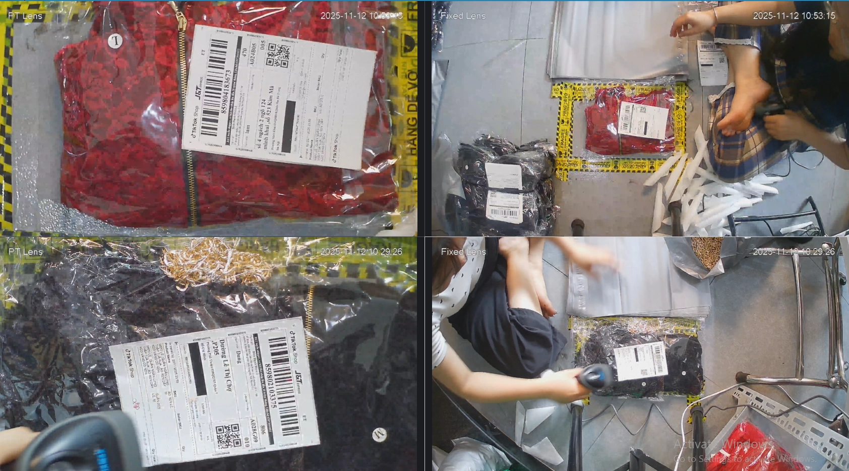 Loại Camera Quay Đóng Gói Shop Thời Trang