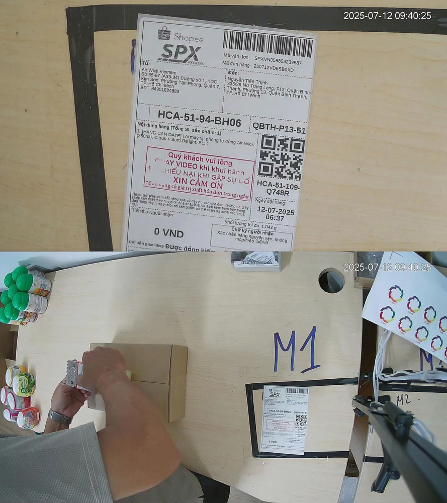 Lắp Camera Giám Sát Đóng Hàng Shopee