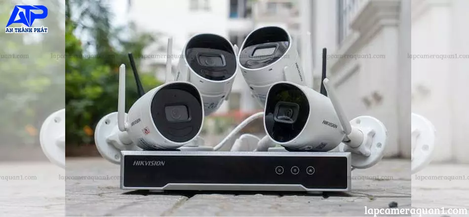 Bộ 4 con camera quan sát chính hãng HIKvision