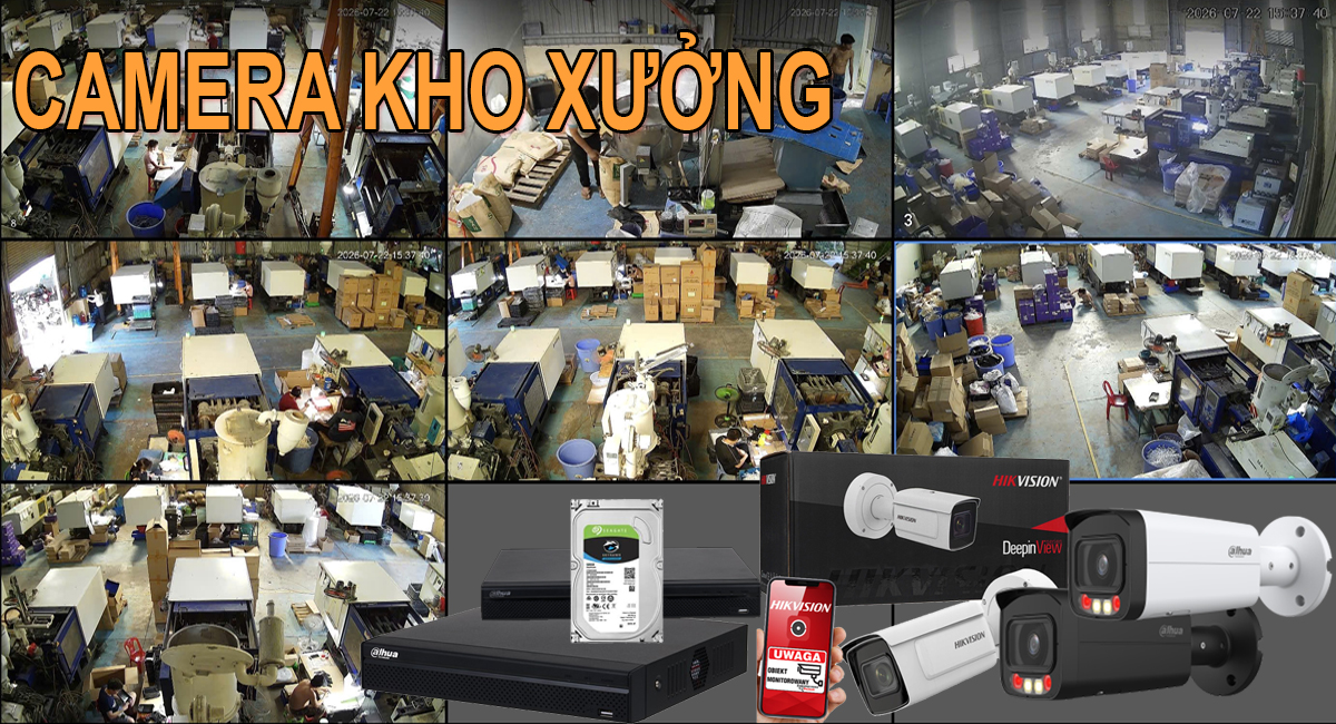 Lắp Camera Kho Hàng Giá Rẻ
