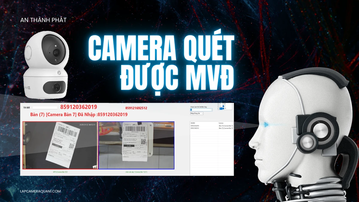 camera quét được mã vận đơn là gì
