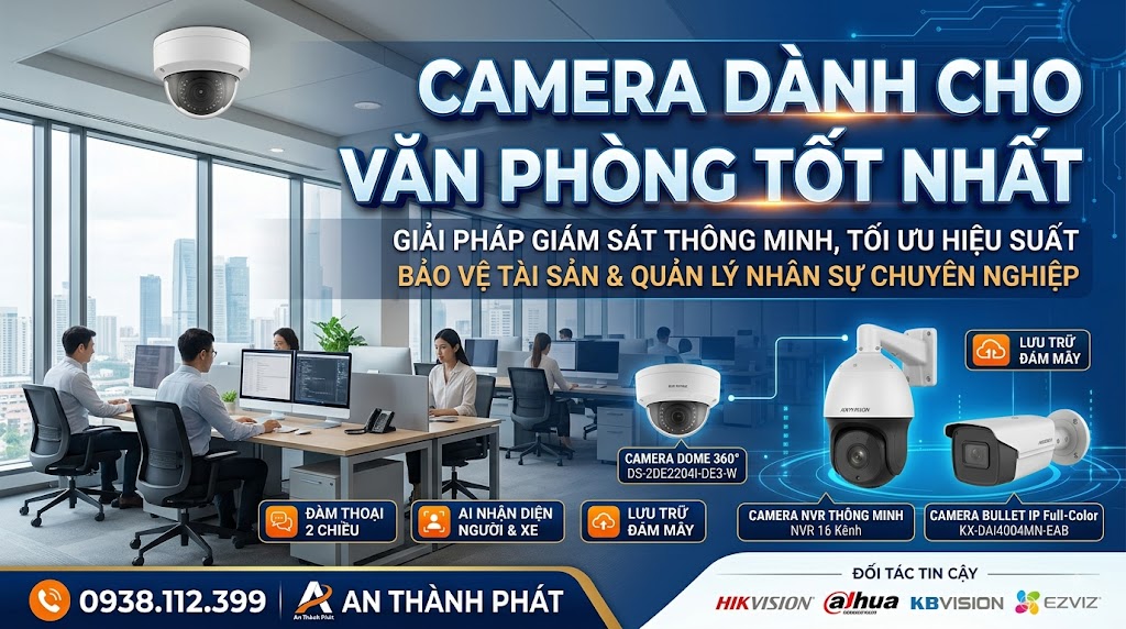 Nên Lắp Camera Văn Phòng Loại Nào