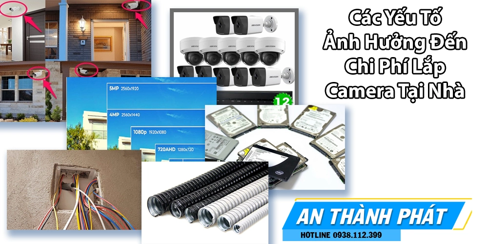 Chi Phí Lắp Camera Tại Nhà Bao Nhiêu Tiền?