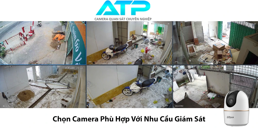 chọn camera wifi phù hợp với nhu cầu của bạn