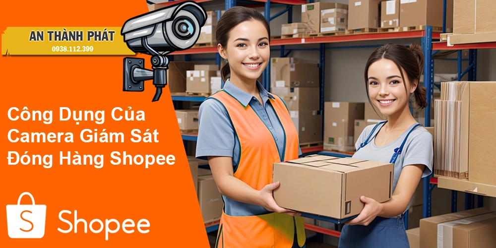 Lắp Camera Giám Sát Đóng Hàng Shopee