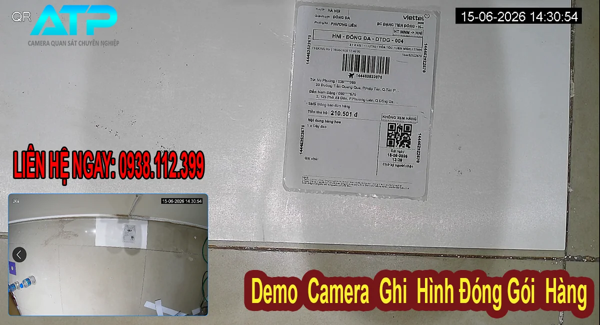 Camera Ghi Hình Đóng Hàng