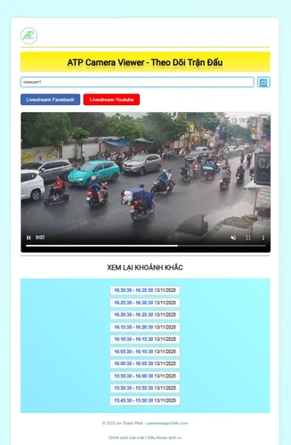 Camera Livestream Thể Thao