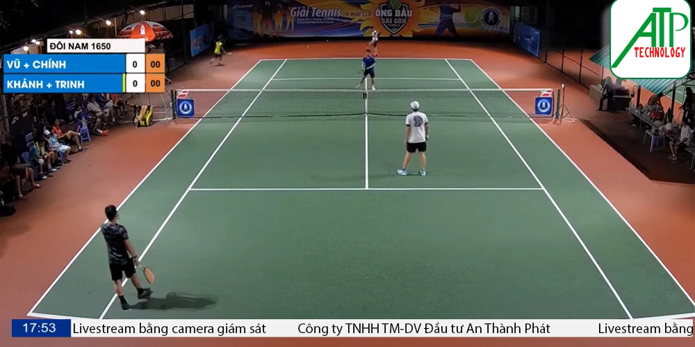 Giải Pháp Cameara Livestream Môn Tennis