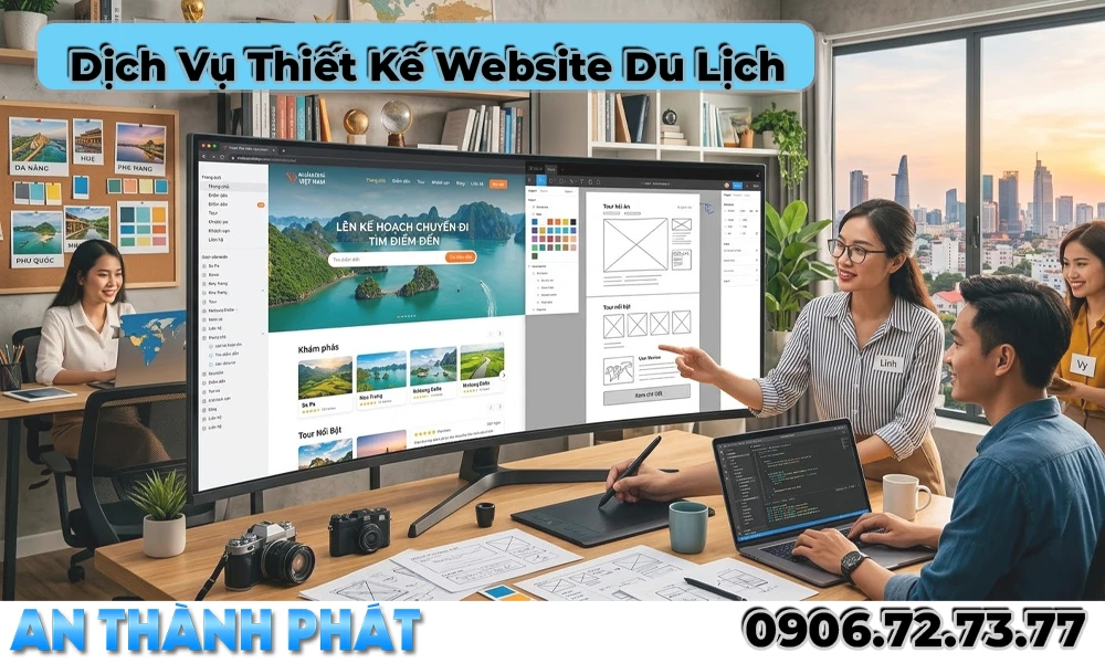 dịch vụ thiết kế website du lich với giá thành tốt và rẻ nhất hiện nay 