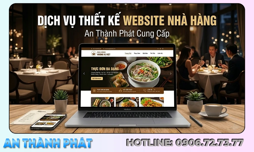 Dịch Vụ Thiết Kế Website Nhà Hàng