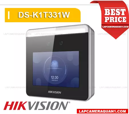 Máy chấm công khuôn mặt Hikvision DS-K1T331W chất lượng
