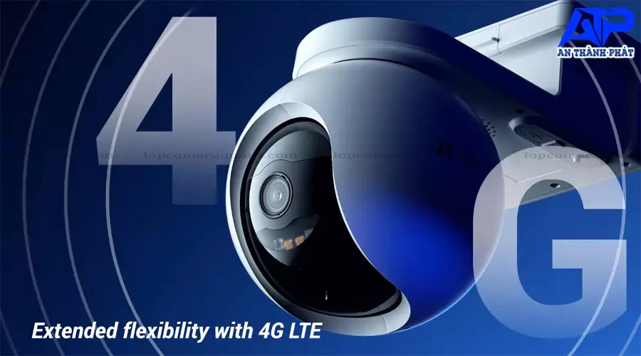 Camera EB8 4G không dây, chạy bằng pin mới nhất của EZVIZ