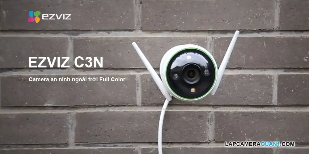 gioi thiệu camera wifi Ezviz CS-C3N
