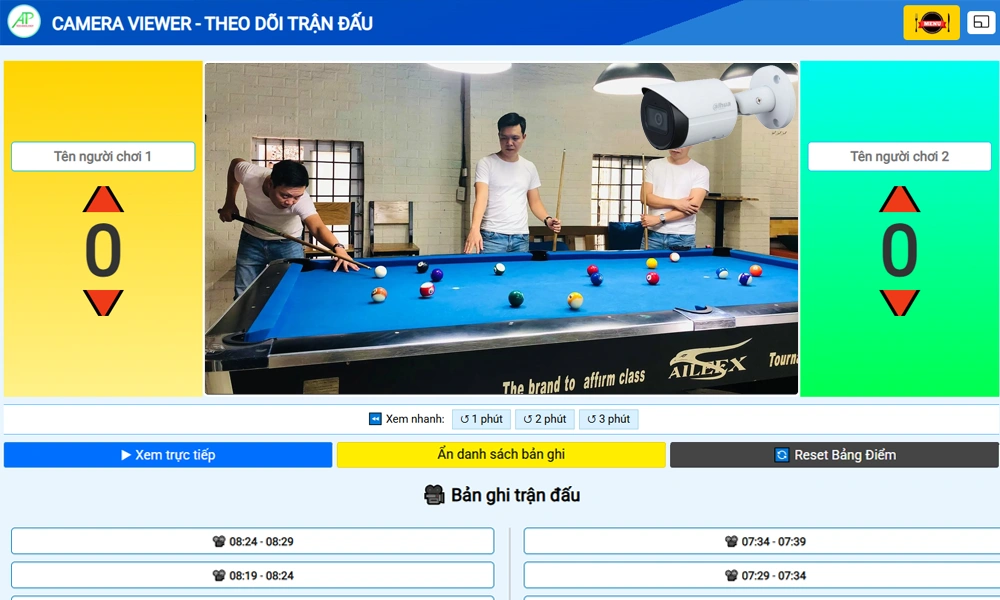 giải pháp check var billiard giá rẻ