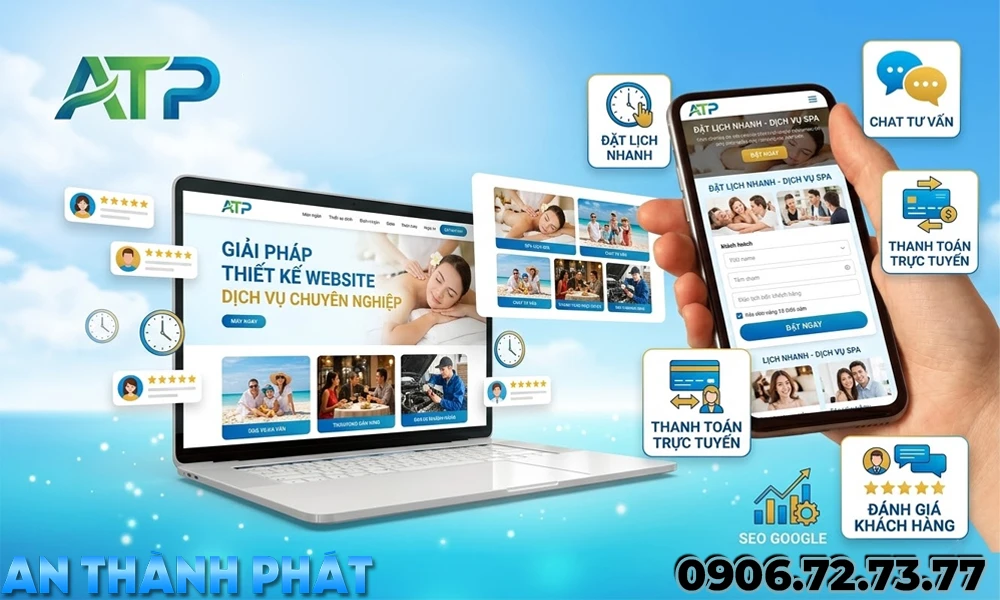 giai phap thiết kế website cho ngành dịch vụ giúp tìm kiếm khách hàng nhiều hơn 