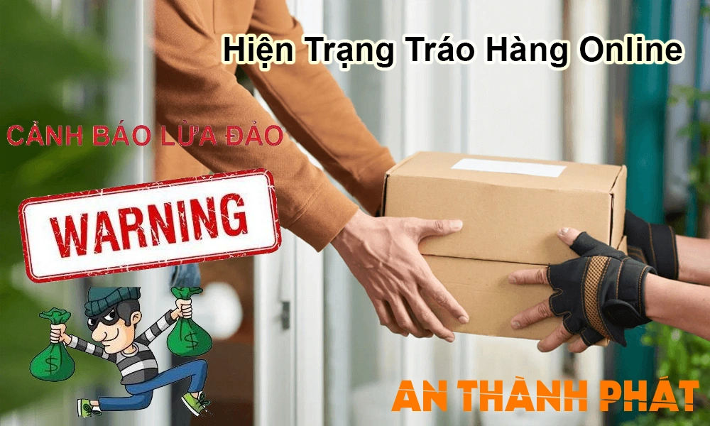 hiện trạng tráo hàng online