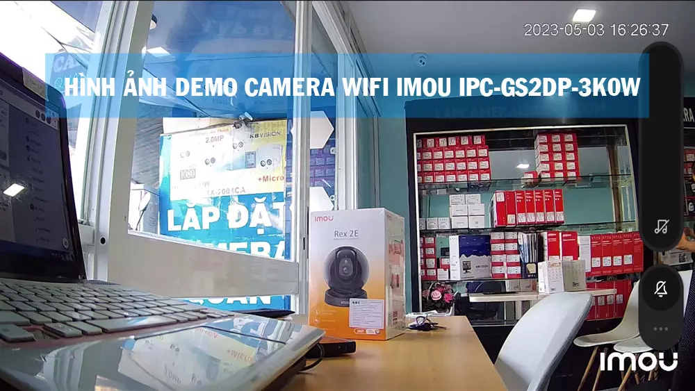 hình ảnh demo camera Imou IPC-GS2DP-3K0W