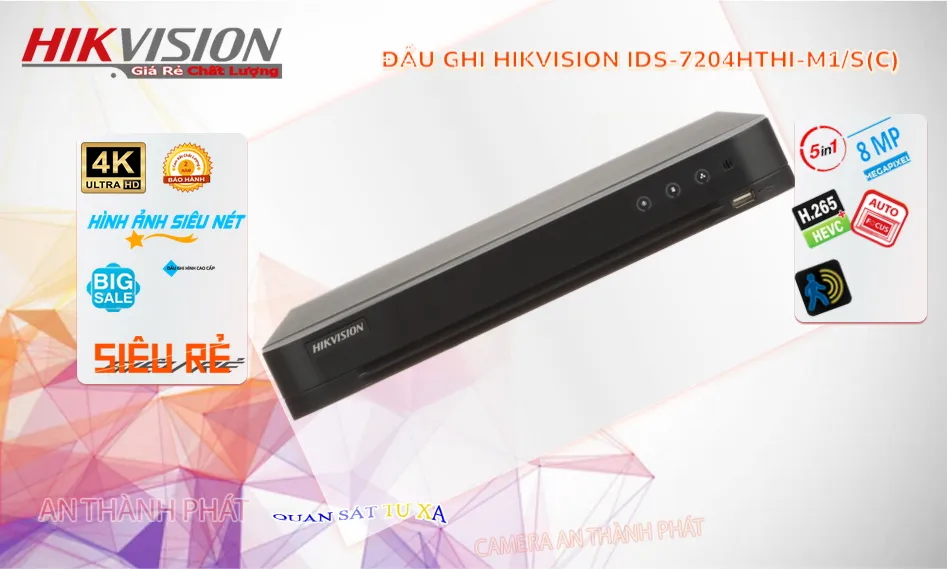 Đầu Thu  Hikvision iDS-7204HTHI-M1/S(C)