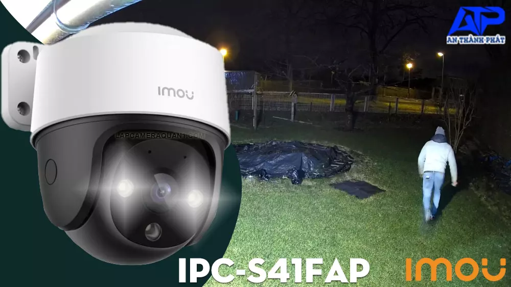 IPC-S41FAP với thiết kế dạng quay xoay 360°