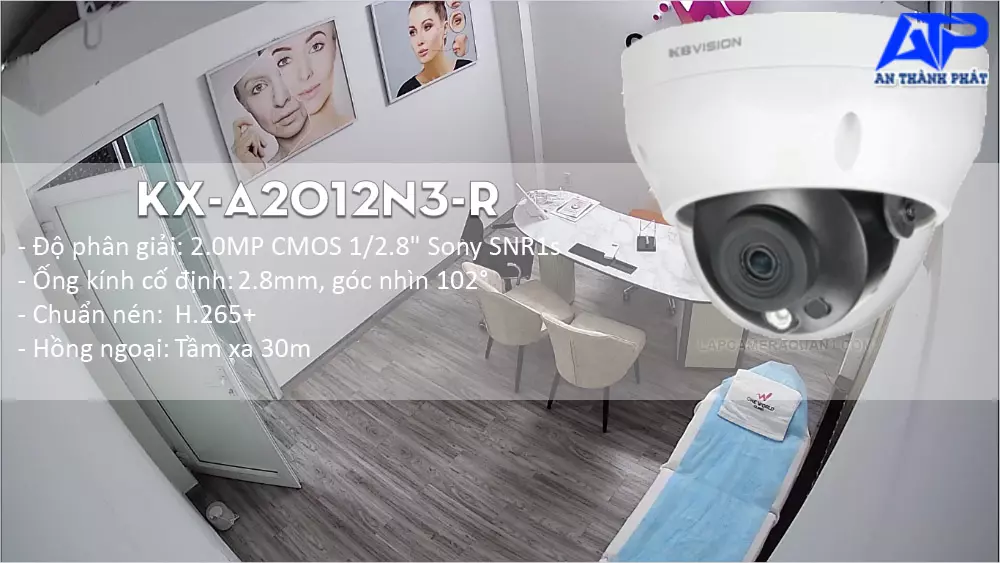 KX-A2012N3-R camera ip chất lượng cao Kbvision