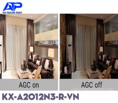 camera KX-A2012N3-R-VN tự động bù tín hiệu ảnh(AGC)