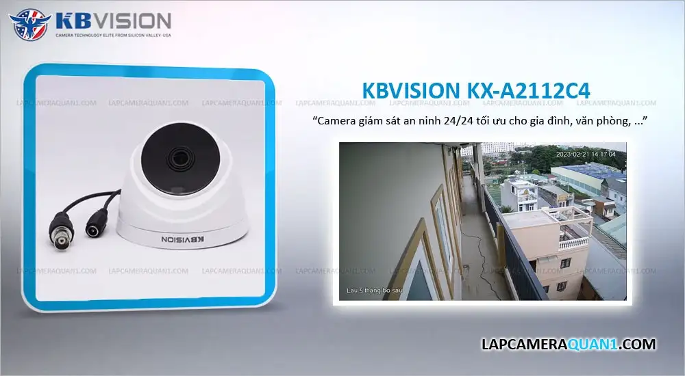 giới thiệu camera KX-A2112C4
