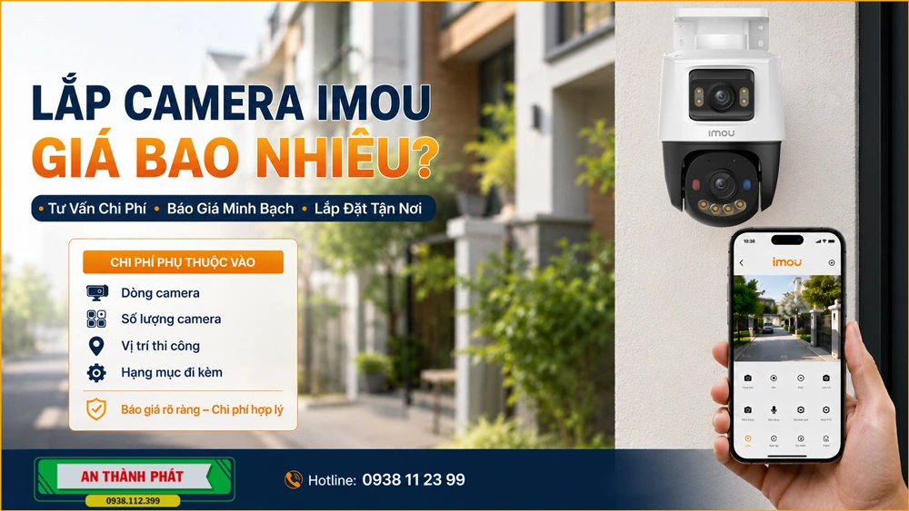 lắp đặt camera quan sát imou giá bao nhiêu 