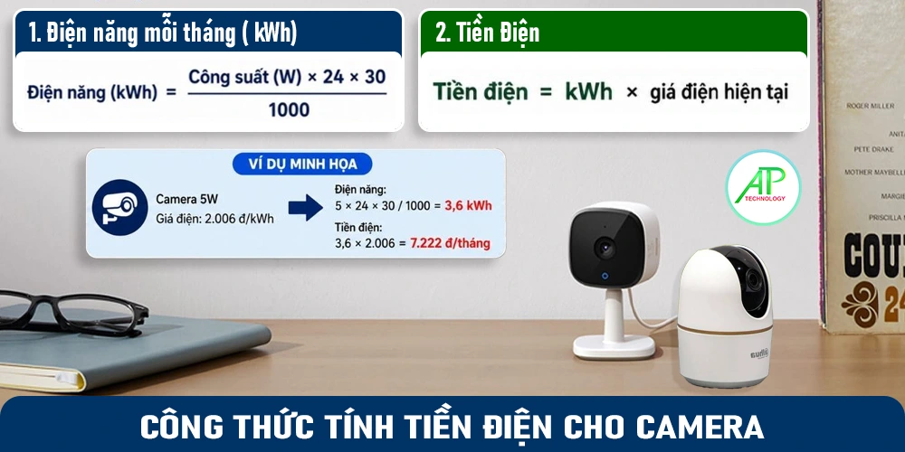 Cách Tính Chi Phí Tiền Điện Khi Sử Dụng Camera