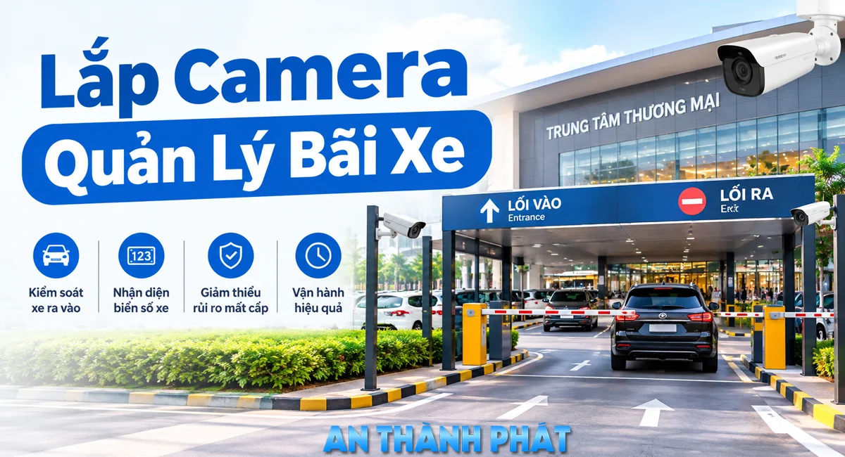 Lắp Camera Quản Lý Bãi Xe
