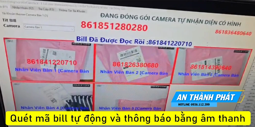 Lắp Camera Quay Đóng Hàng Ngoài Sàn