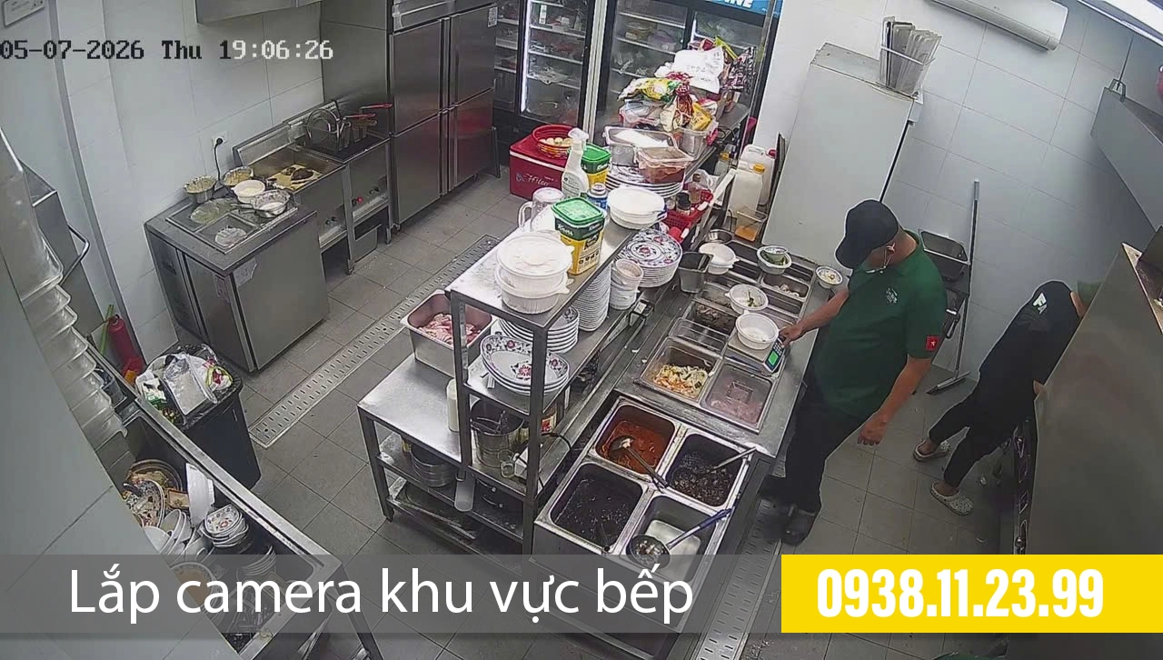 Lắp Đặt Camera Cho Quán Ăn