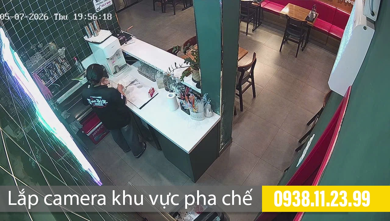 Lắp Đặt Camera Cho Quán Ăn