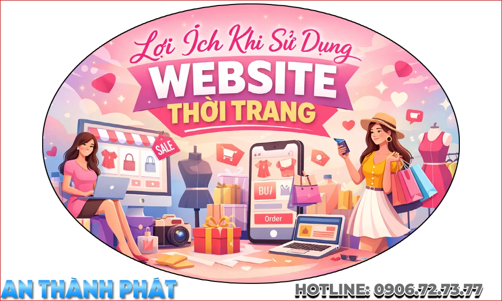 lợi ích khi sử dụng web thời trang
