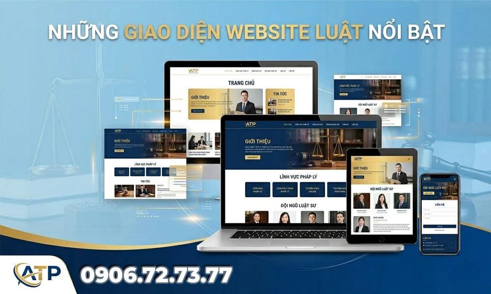 những giao diện website nổi bật 