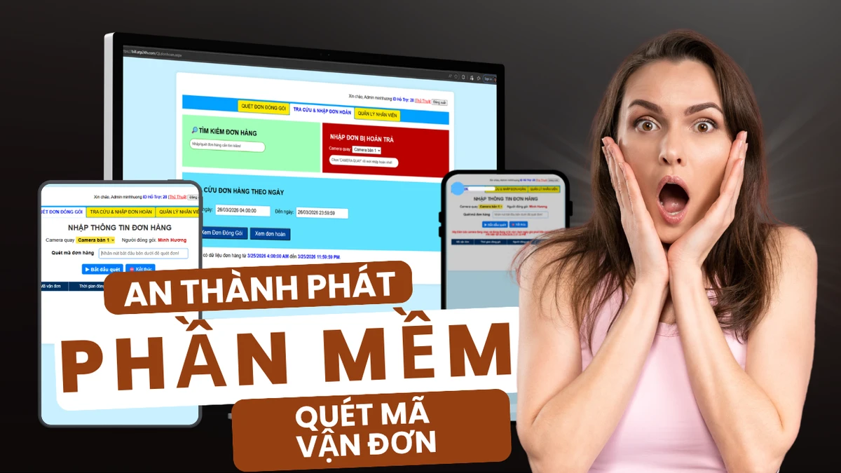phần mềm mã vận đơn