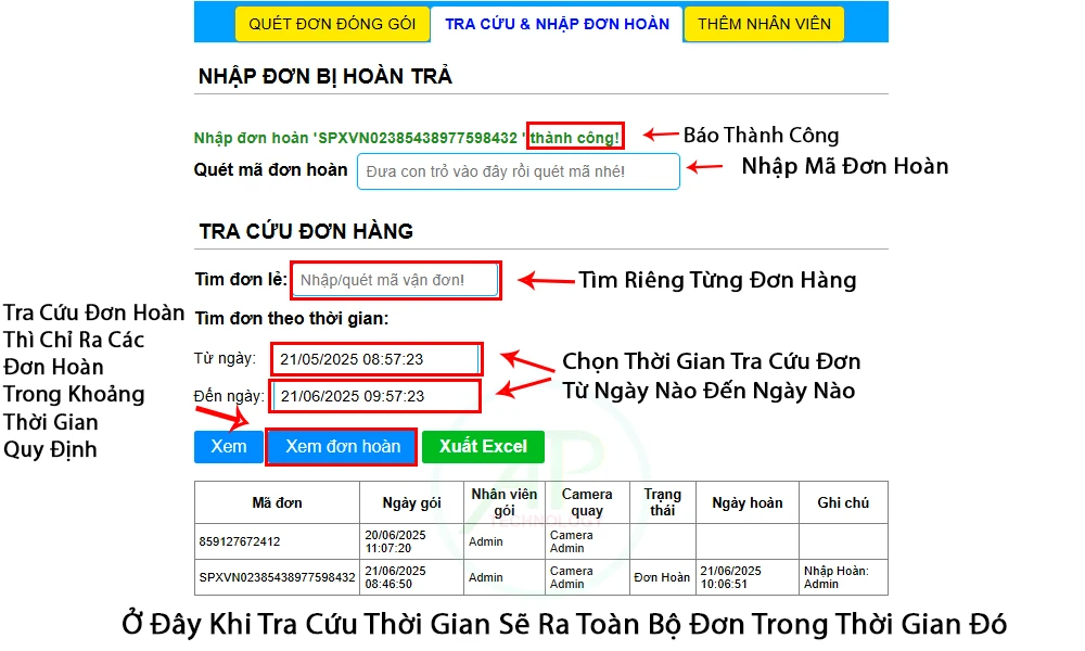 Phần Mềm Quản Lý Đóng Gói