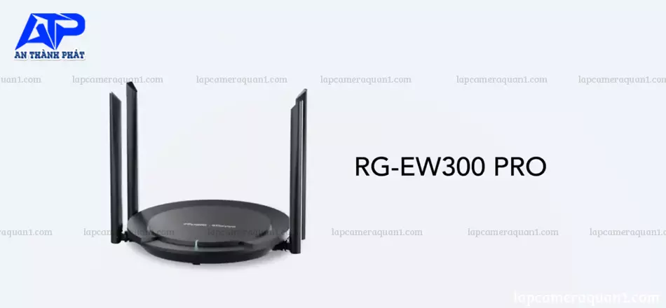 RG-EW300 PRO Ruijie là bộ WiFi thông minh không dây