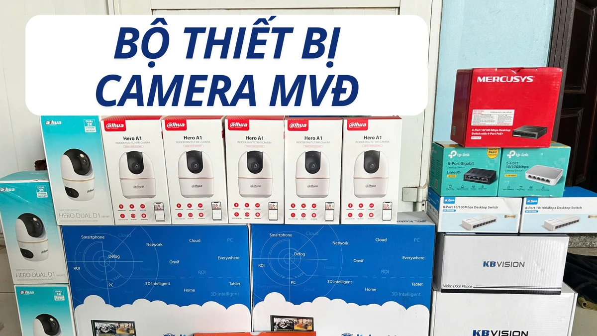 thiết bị camera mã vận đơn