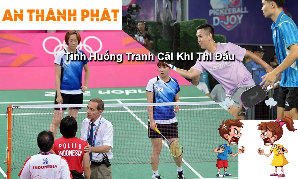 tình huống tranh cãi khi thi đấu