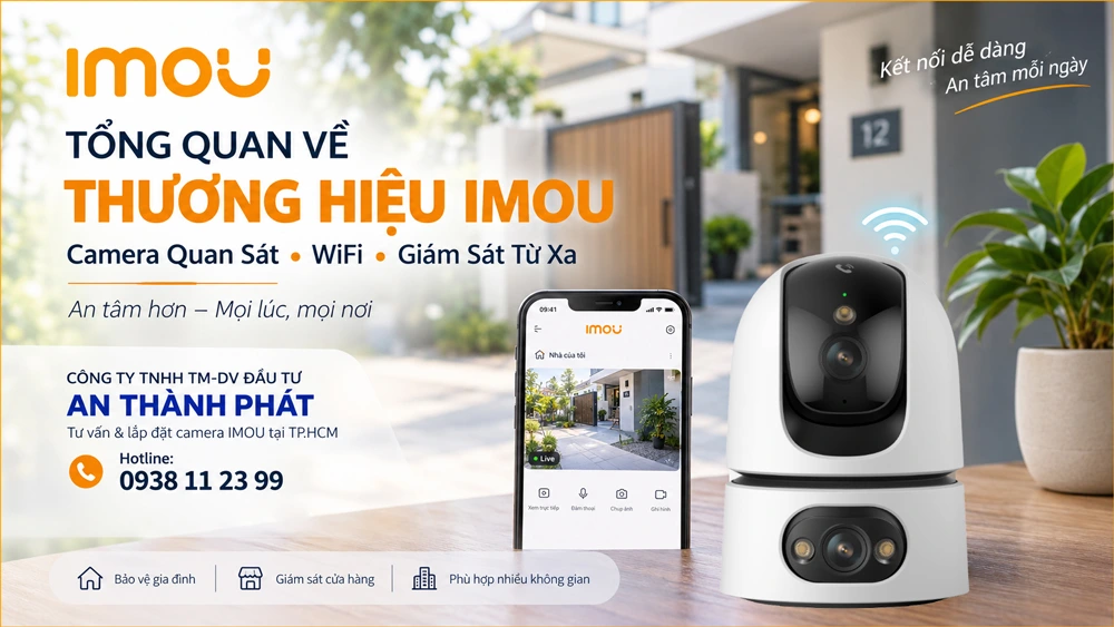 tổng quan về thương hiệu imou 
