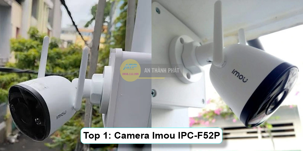 Top 1: Camera Imou Ngoài Trời IPC-F52P Độ Nét Cao