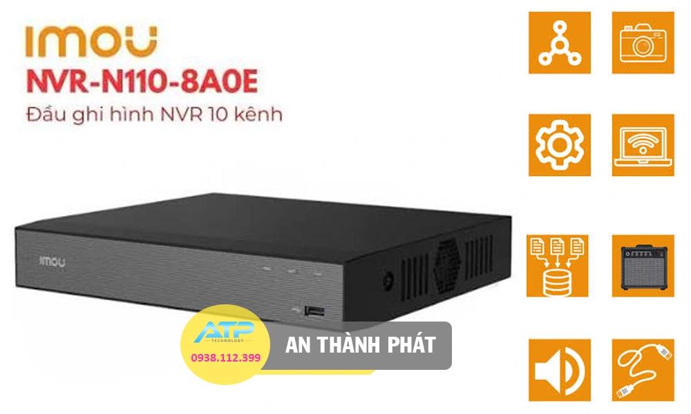 Thông Số Đầu Ghi IMOU NVR-N110-8A0E
